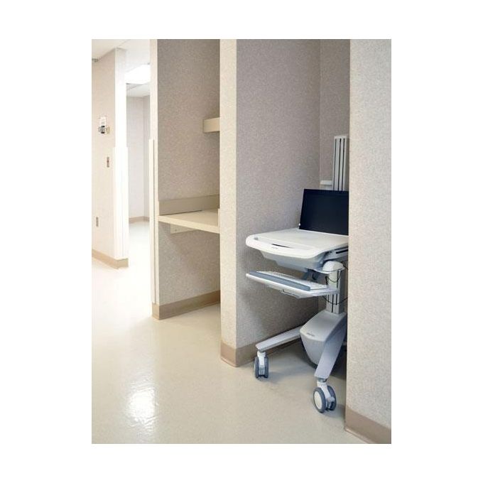 Ergotron StyleView EMR Laptop Cart Bianco Computer Portatile Carrello Multimediale
