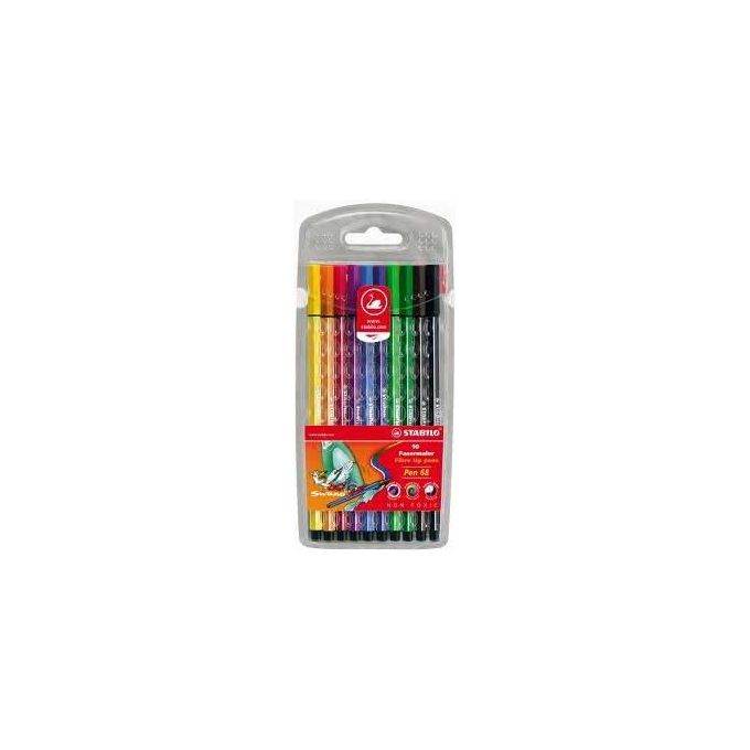 Stabilo Cf10 Pen 68 Col Assort