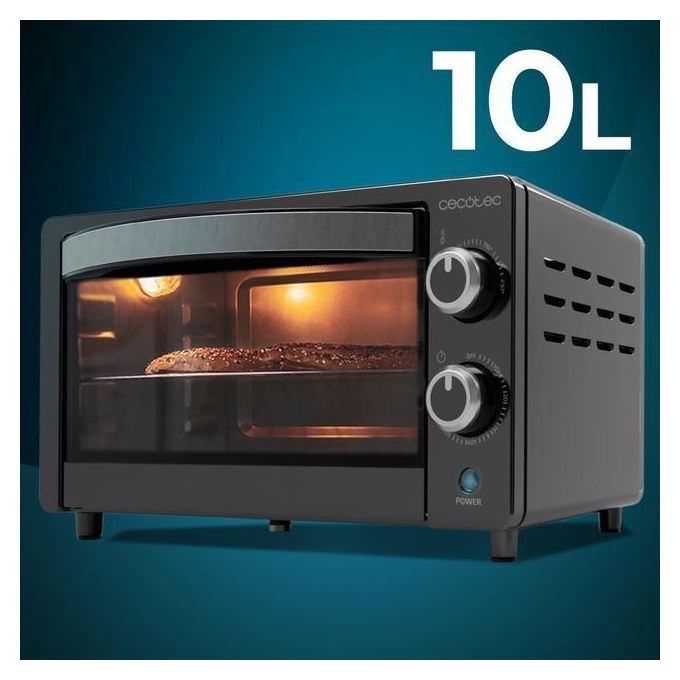 Cecotec BakeeToast 1090 Black Forno da Tavolo 10 Litri 1000W