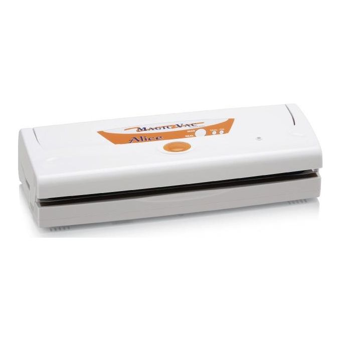 Magic Vac Alice Macchina Sottovuoto Alimenti Multifunzione Ideale per Sacchetti Sottovuoto e Contenitori con Doppio Filtro e Kit Sottovuoto Alimenti Tecnologia Brevettata