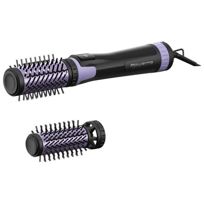 Rowenta Brush Activ Spazzola ad Aria Calda Caldo Nero-Viola 1000W 1.8mt