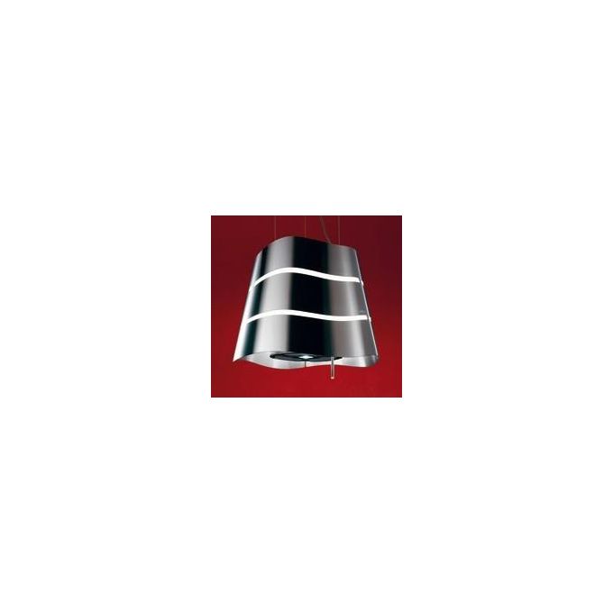 Elica WAVE IX-F 51 Cappa a Isola sospesa Filtrante Magic Wand 3V + I Classe Energetica B Portata 515 m3-h 51 cm Acciaio Inox 65414588A