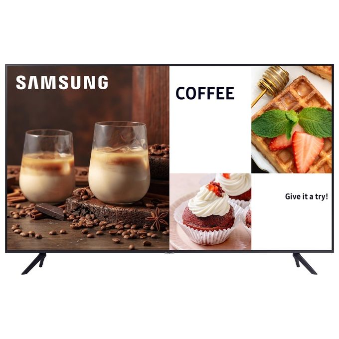 Samsung LH55BECHLGUXEN Visualizzatore di Messaggi Pannello Piatto per Segnaletica Digitale 55'' Led Wi-fi 4k Ultra Hd Nero Processore Integrato Tizen