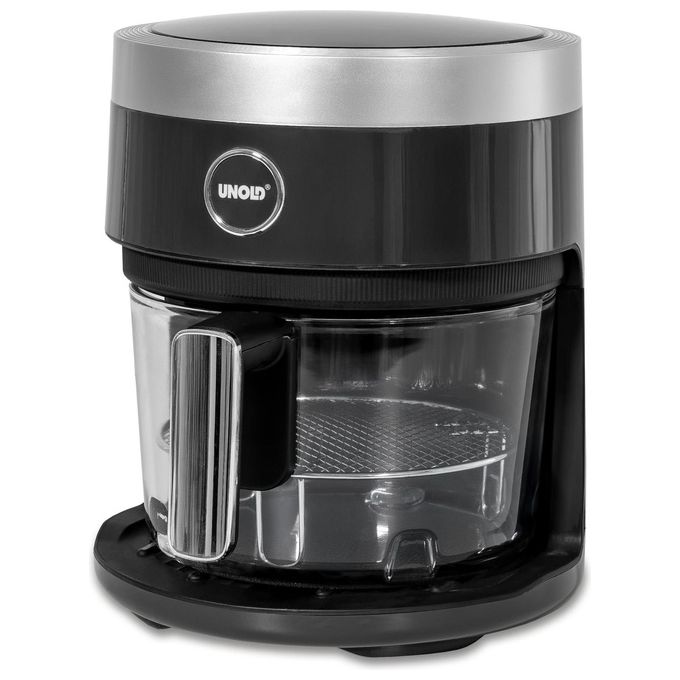 Unold 58695 Friggitrice ad Aria Calda 4.5 Litri Indipendente 1200W Nero