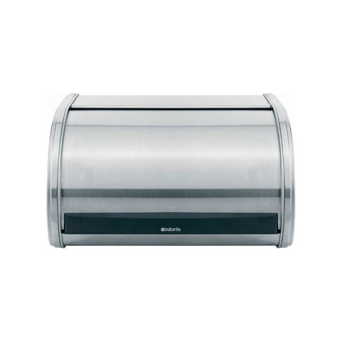 Brabantia Portapane in Acciaio Apertura a Scomparsa Medium Inox Satinato
