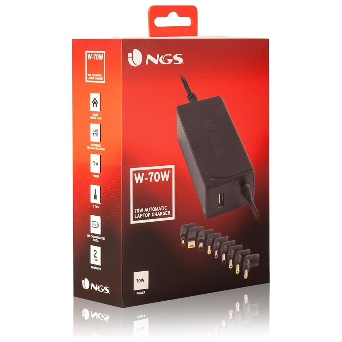 Ngs Alimentatore notebook universale W-70w Automatico