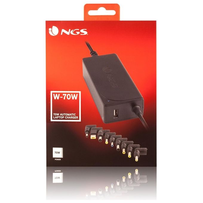 Ngs Alimentatore notebook universale W-70w Automatico