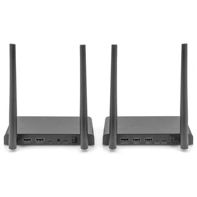 Digitus Set Extender Wireless Hdmi Kvm 4k 150mt