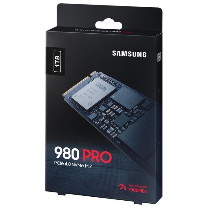 Samsung 980 Pro Ssd Interno M.2 1000Gb Pci Express 4.0 V-nand Mlc Nvme