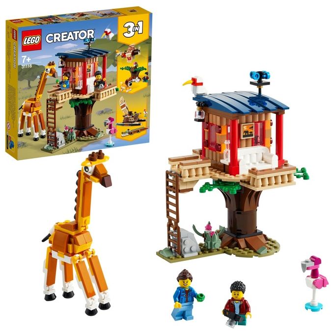LEGO Creator 3 in 1 Casa sull'Albero del Safari