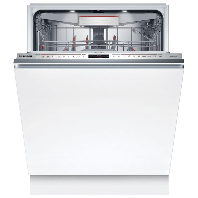 Bosch SMV8YCX02E Serie 8 Lavastoviglie da Incasso a Scomparsa Totale Classe A 14 Coperti 60 cm per Uso Domestico Efficiente