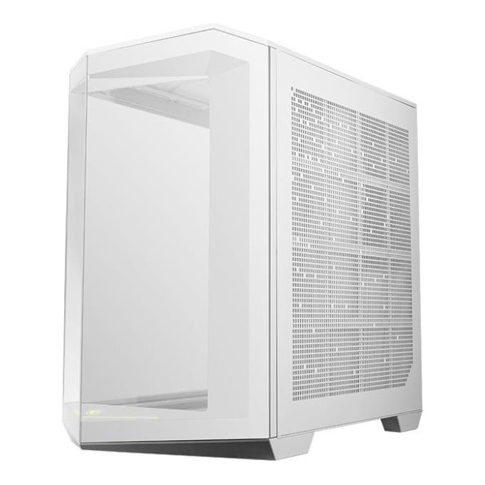 MSI MAG PANO 100R PZ Midi Tower ATX PC Case Bianco