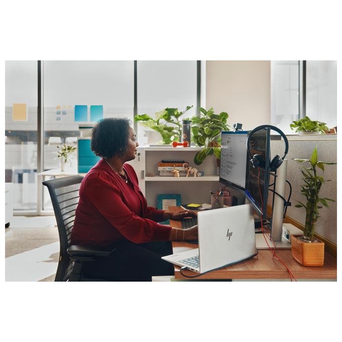 HP POLY Cuffie Stereo Blackwire 3325 con Connettore USB-C  Spina da 3.5mm con Adattatore USB-C-A