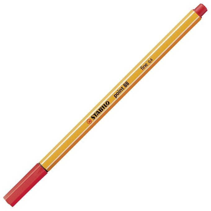 Stabilo Cf10 Fineliner Point 88 Rosso