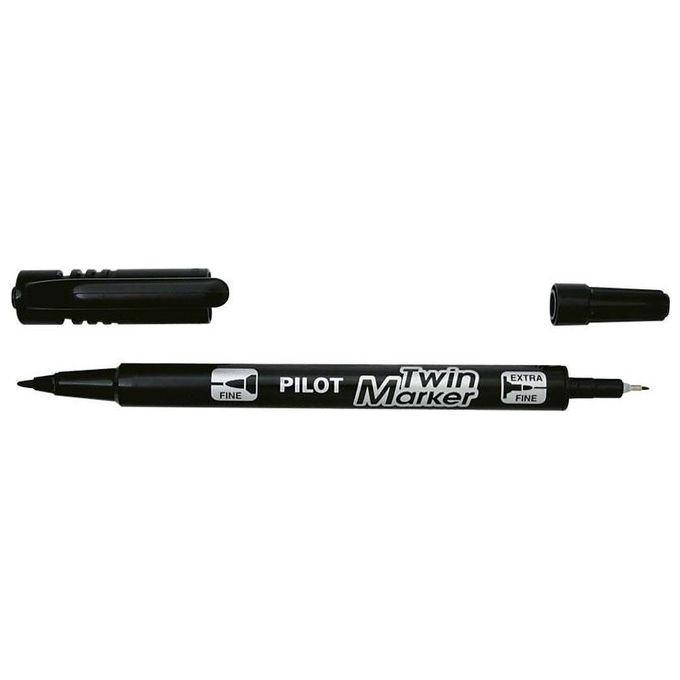 Pilot Cf10marker twin Begreen nero