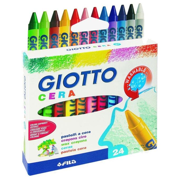 Giotto Cf24 pastelli Cera