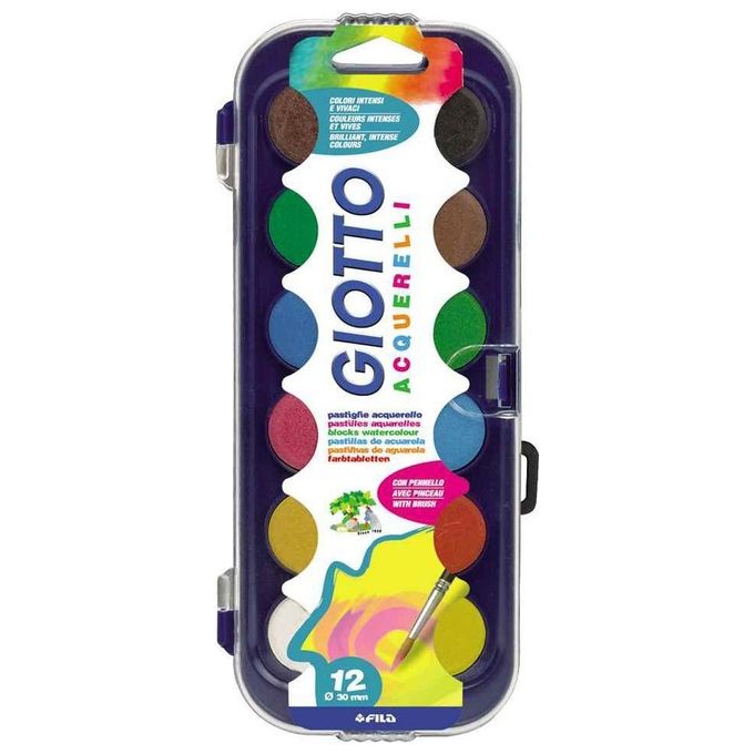 Giotto Cf12acquerelli Assortiti