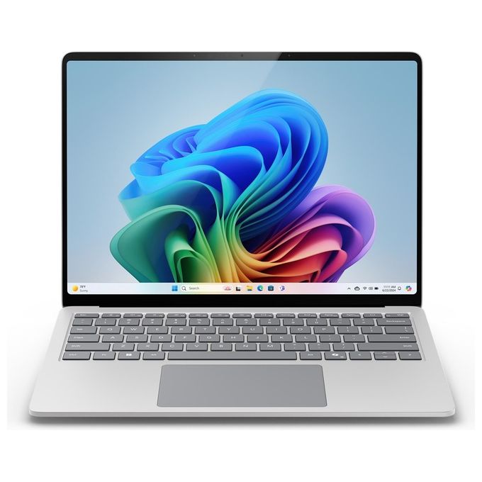 Microsoft, Surface Laptop 7 Copilot+ PC, 13.8 pollici, 16GB RAM, 512GB SSD, Platino