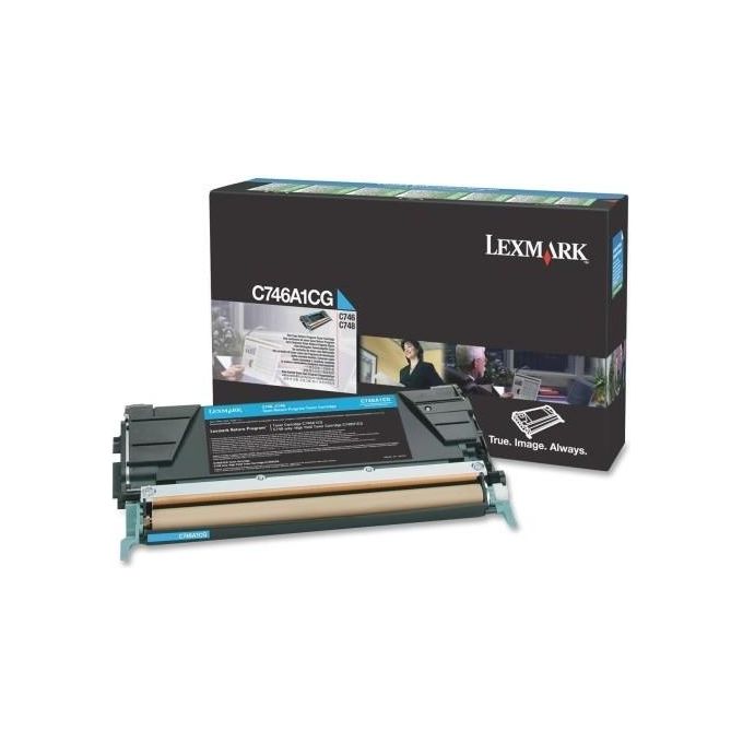 Lexmark Toner Ciano C746 C748