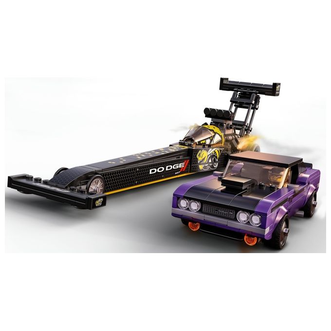 LEGO Speed Champions Mopar Dodge--Srt Top Fuel Dragster E 1970 Dodge Challenger T-A