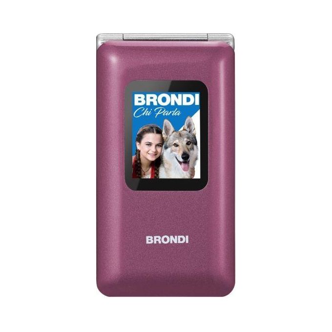 Brondi Telefono Cellulare Amico Prezioso 2.8 2 Sim Violet