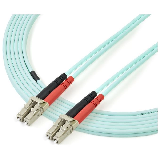Startech Cavo in Fibra Multimodale Om4 lc 100Gb 50-125 lszh 3mt