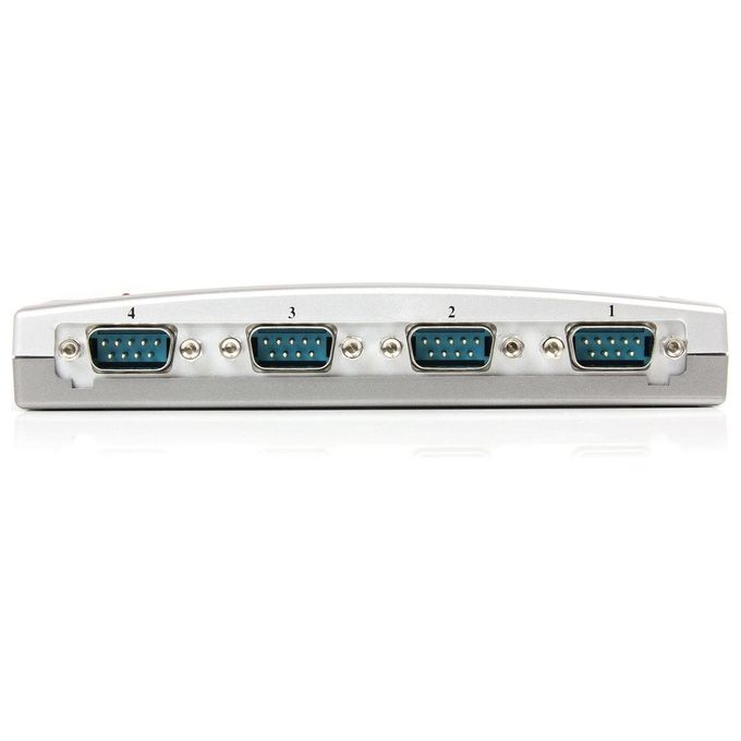 Startech Hub Adattatore Usb a Seriale DB9 RS232 a 4 Porte