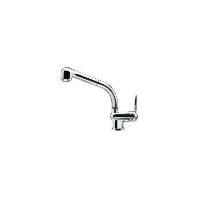 Franke 115.0029.584 Diamante Doccia Miscelatore  monocomando con doccetta orientabile ed estraibile a doppio getto Cromo