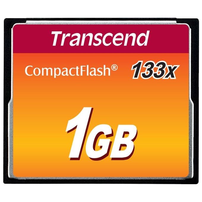 Transcend 1Gb CF 133x CompactFlash MLC
