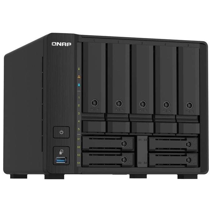 Qnap TS-932PX Alpine Al-324 Collegamento Ethernet Lan Tower Nero Nas