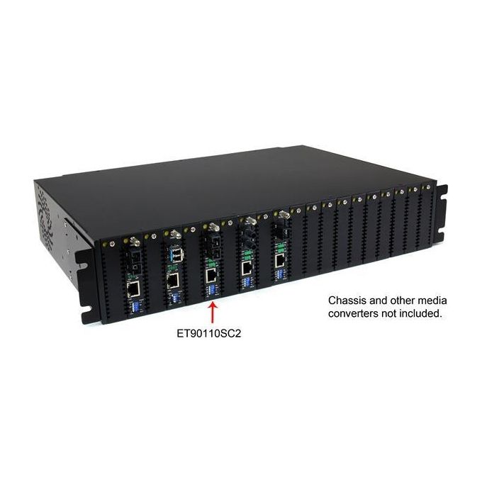 StarTech Convertitore media fibra multimodale 10-100 Mbps SC 2 km