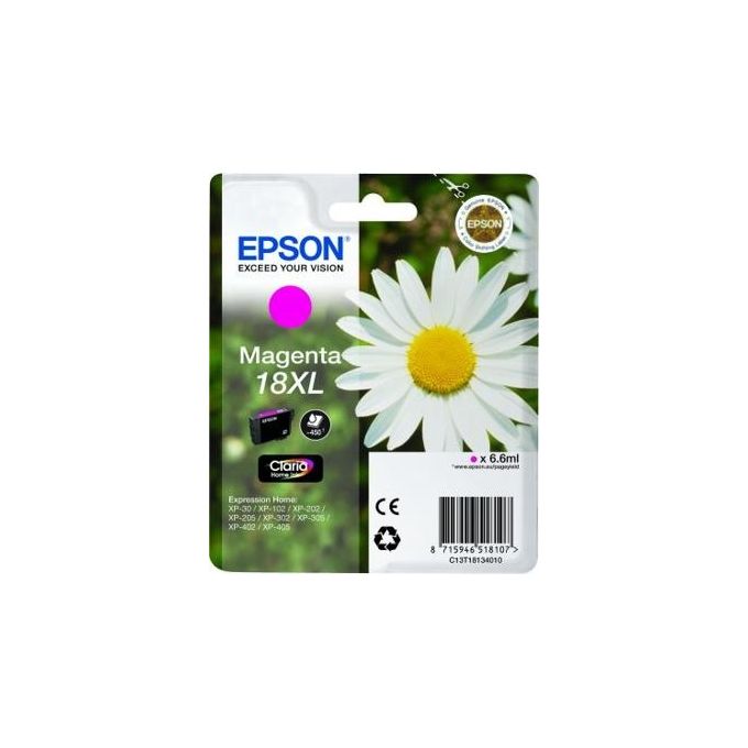 Epson Cartuccia Ink Margherita 18xl Magenta
