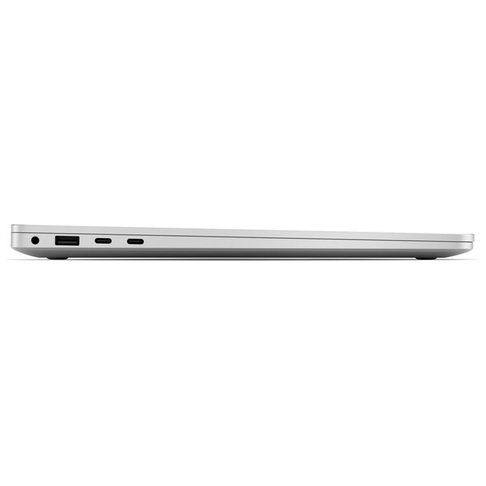 Microsoft Surface Laptop Copilot PC for Business 7th Edition Snapdragon X Elite X1E-80-100 - fino a 4 GHz Win 11 Pro Qualcomm Adreno 16 GB RAM 256 GB SSD 15'' touchscreen 2496 x 1664 @ 120 Hz Wi-Fi 7 Bluetooth platino