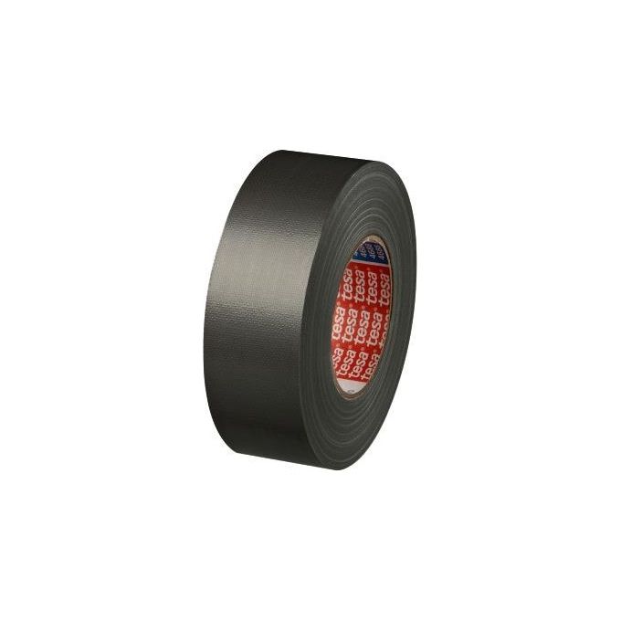 Tesa Nastro Tela Plastificato 50mmx25m Nero