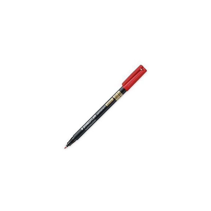 Staedtler Cf10 penna Lumocolor Fine Special 0 6 Rosso