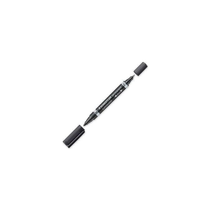 Staedtler Cf10 marcatori Lumocolor Duo Nero