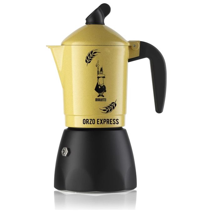 Bialetti Orzo Express 4 Tazze, Gialla