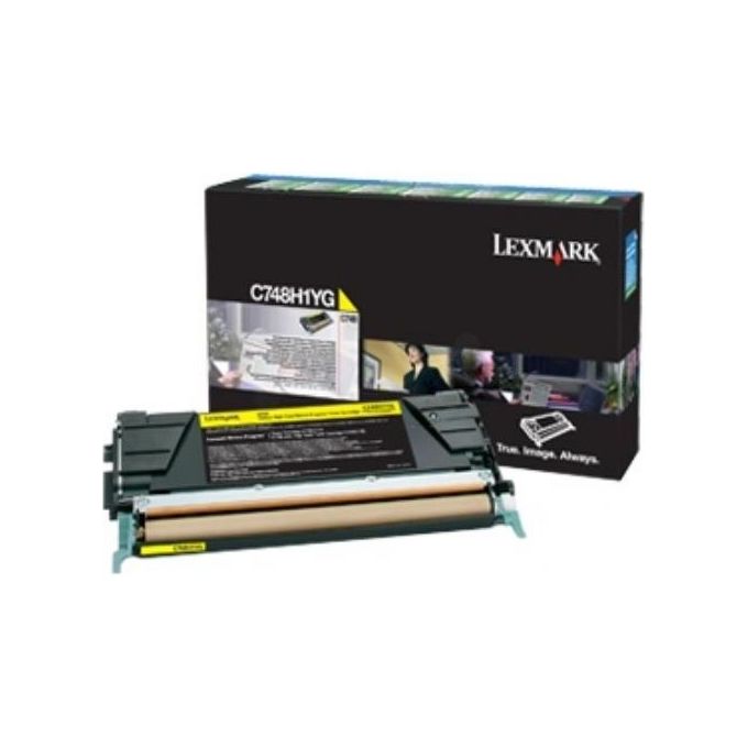 Lexmark Toner Giallo C748 Corp Hy 10k
