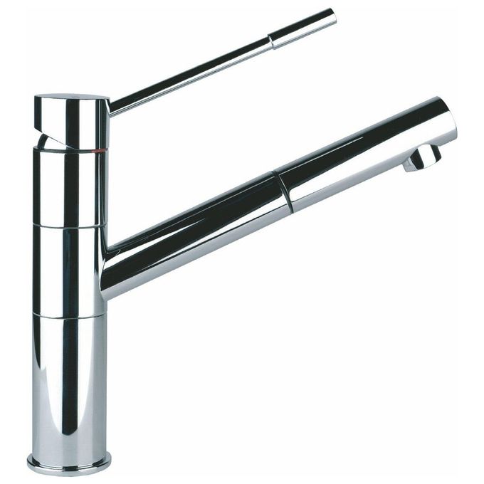 Foster 8466 000 Lorenzo Miscelatore monocomando con canna girevole 120° e Bocca Estraibile Cromo