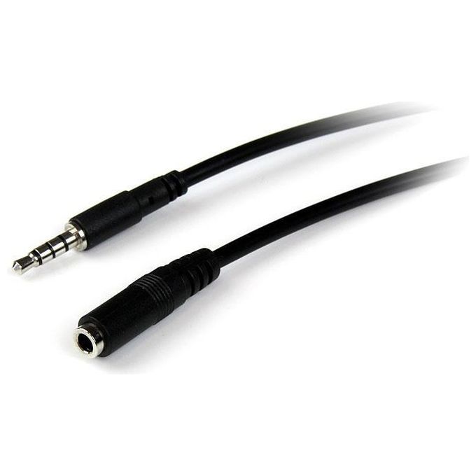 StarTech Cavo di prolunga 1 m per auricolari TRRS a 4 posizioni da 3,5 mm - M-F