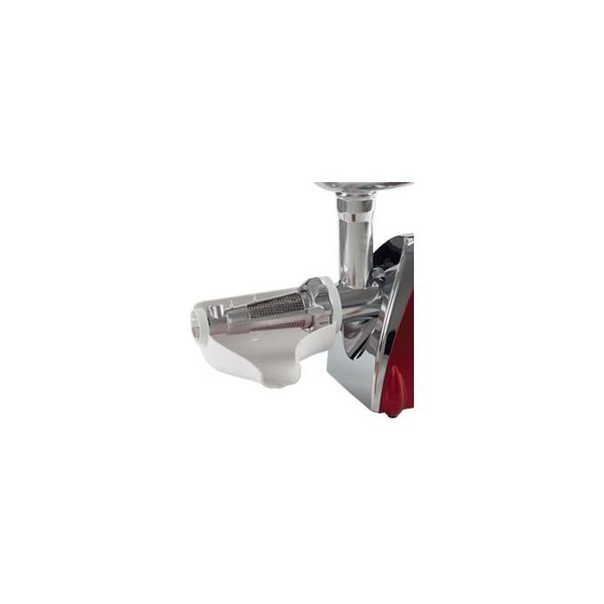 DCG FWP2696 Tritacarne e Passapomodoro Elettrico Multifunzione 1200W Trita Macina Carne 1200 W Acciaio Rosso