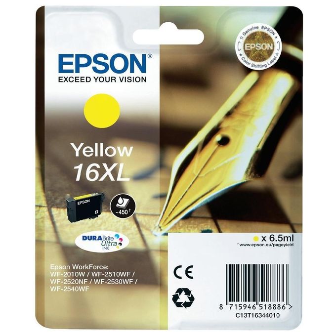 Epson Cartuccia Ink Penna Cruciverba 16xl Giallo