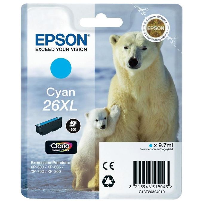 Epson Cartuccia Ciano Xl Orsopolare