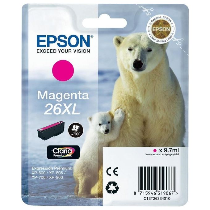 Epson Cartuccia Magenta Xl Orsopolare Antita
