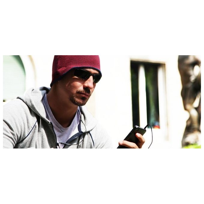 Hi-Head Cappellino Musicale Sportivo con Speaker e Jack 3.5 Nero