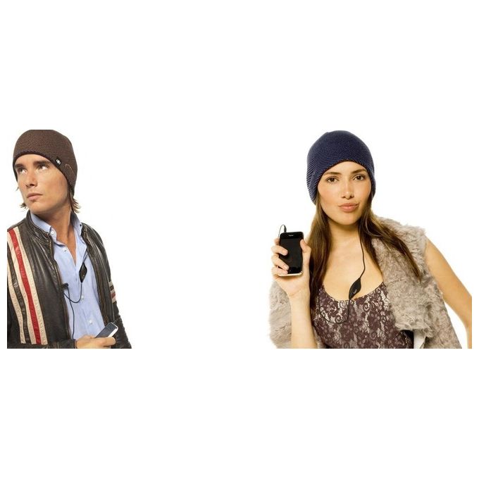 Hi-Head Cappellino Musicale Sportivo con Speaker e Jack 3.5 Nero