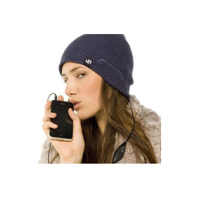 Hi-Head Cappellino Musicale Sportivo con Speaker e Jack 3.5 Nero
