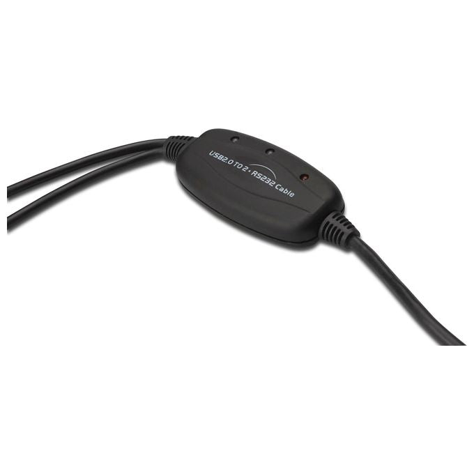 Digitus Cavo Adattatore Digitus Da Usb 2.0 A 2 Porte Seriali 9 Poli Rs232