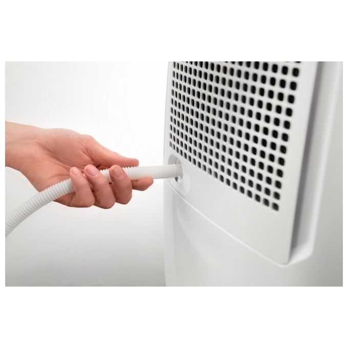 De’Longhi Deumidificatore, 12L-24h, Bianco, Filtro Aria, Silenzioso