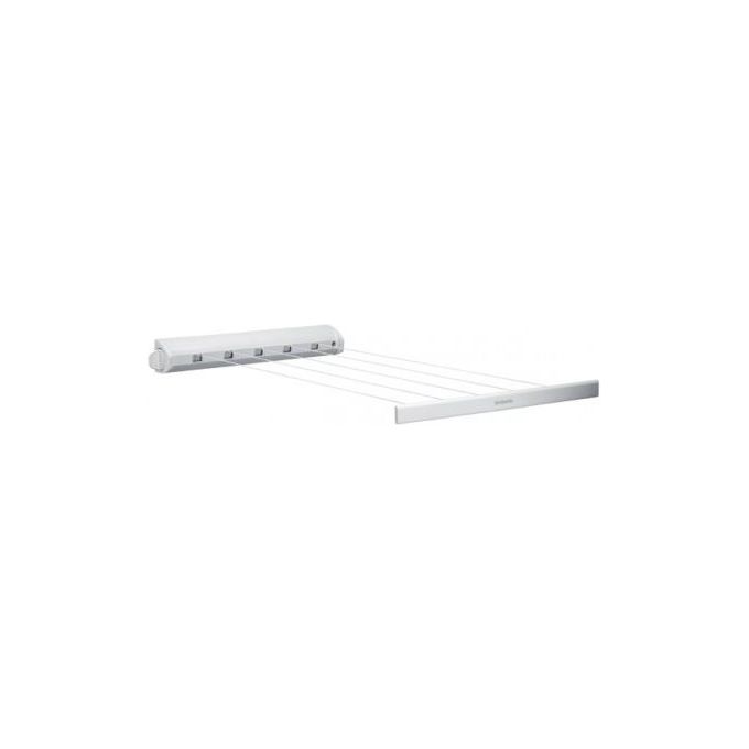 Brabantia Filo Stendibiancheria 22 Metri Bianco per l Asciugatura Efficiente in Casa e All Esterno